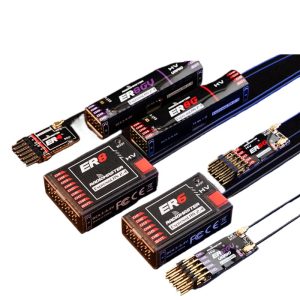 RadioMaster ER8GV ELRS PWM Receiver 8 Channel Built in Vario Altimeter for Fixed Wing Model Ship Model