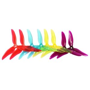 Qianfeng Hurricane 51499 5inch 3Blade FPV Propellers HighEfficiency ExplosionResistant for 6S Drones