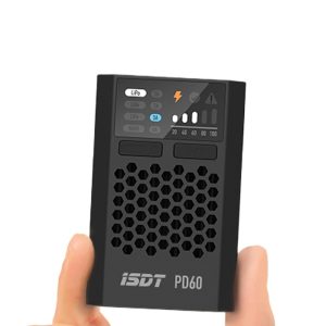 ISDT Ester PD60 Charger 60W 1-4S Lithium Battery Ni-MH Ni-Cr Fast Charging XT60