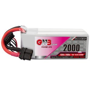 GNB 2000mAh 5S 18,5V 130°C LiPo-Akku von GAONENG für FPV-Renn-Drohnen und Modellflugzeuge