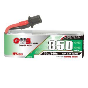 Hochleistungs-Lipo-Akku mit 350 mAh, 1S, 3 V und 70 C – A30-Stecker für kleine Quadrocopter und Indoor-Drohnen