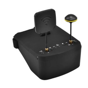 PFLY LS-800D FPV-Brille – 4,3/5,0 Zoll-Display mit 4,9/5,8 GHz Dual-Empfänger für RC-Drohnen