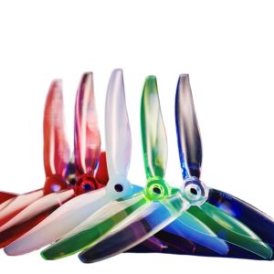 Qianfeng 51366 MCK V3 Propeller Three Blade 5inch FPV Racing Drone Propeller Hot Pink