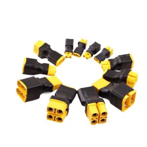 محول أصلي لبطاريات الليثيوم للطائرات النموذجية، سلسلة XT30 وXT60 وXT90، مع موصلات متوازية