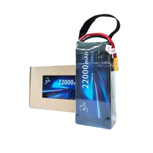 Ajv Industriedrohne 6S 22,2 V 22000 mAh 25C Hochleistungs-Lithiumbatterie für Trainingsdrohnen und Coach-Drohnen