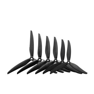 Gemfan Qianfeng 7035 8040 9045 1050 1170 FPV Drone Propellers Three Blade Fiberglass Nylon