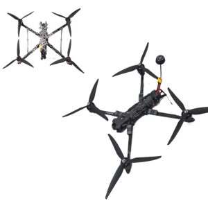 FPV Competition Level Flying Drone 7 15inch 25W Image Transmission 1800Tvl Night Vision 8kg Load Bearing Carbon Fiber
