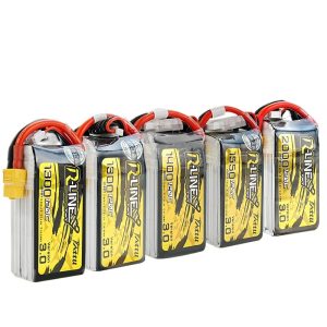 Grignard Gold Brick 3.0 Series 4S 6S FPV Lithium Battery 1300mAh 1800mAh 120C for RC Drone