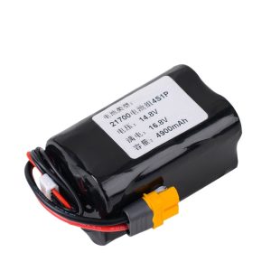 FPV Drone 21700 14.8V 4900Mah Lithium Battery XT60 Plug Mid Rate Assassin Dolphin Model Long Lasting Power Supply