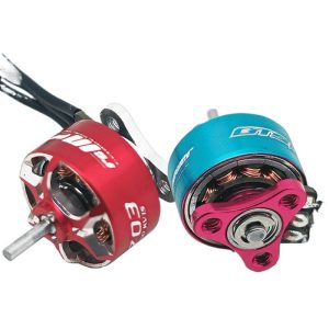 Rcinpower GTS V3 0702 Brushless Motor 29000KV 1S for Indoor Racing Drone Silver Red