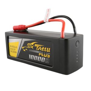 TATTU PLUS 10000mAh 6S Lipo Battery High Capacity Smart UAV Helicopter Accessories
