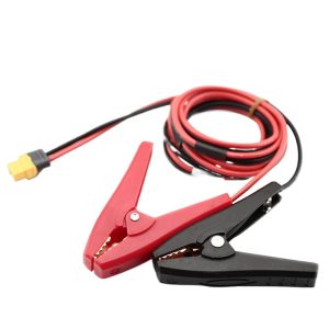 Model Aircraft Lithium Battery Charging Cable Adapter XT60 to Battery Clip Alligator Clip Input
