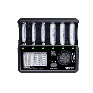 Skyrc NC2500 Pro NiMH NiCD AA AAA Charger with 4 Working Modes