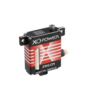 Цифровой сервопривод XqPower с металлическими шестернями из стали, весом 22 кг, водонепроницаемый – для моделей самолетов с неподвижным крылом и RC-автомобилей XQ S2221F
