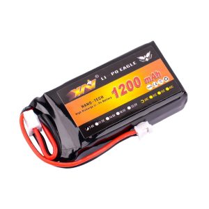 74V 1200mAh 20C 2S Lipo Battery PH20 Plug for AXIAL SCX24 RC Car Model Aircraft