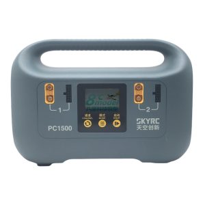 Умный зарядное устройство для литиевых аккумуляторов SKYRC PC1500 – 12S–14S, 25 А, двухканальное, с головкой AS150U