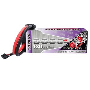 GNB 9000mAh 3S 11.4V 130C HV Hartschalen-LiPo-Akku für RC-Autos vom Modell GAONENG