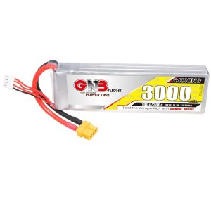Аккумулятор LiPo GNB емкостью 3000 мАч, 3S, 11,1 В, разрядная способность 100C для моделей RC, самолетов и FPV от GAONENG