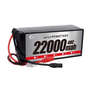Hochvergrößernde, großkapazitive und langlebige UAV-Lithiumbatterie mit 22000 mAh, 12S, 25C – ideal für Luftaufnahmen und Vermessung