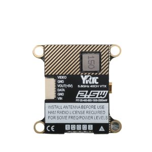 YR 5.8G 2.5W High Power FPV Video Transmitter for Crossing Machine Fixed Wing Wireless OSD Self Check