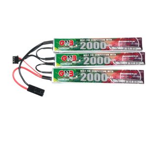 Аккумулятор GNB High Energy на 2000 мАч, 3S, 11,1 В, 70 C для электрических игрушек и оборудования для тактических игр GNB20003S70G3