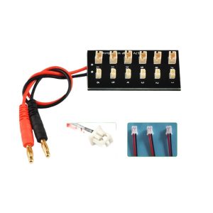 Плата для зарядки литиевых аккумуляторов 3,7 В 1S с разъемами PH2.0 и PH1.25 для зарядных устройств B6/B6AC