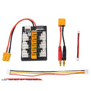 Параллельная зарядная плата XT30 XT60 для аккумуляторов LiPo 1S–3S