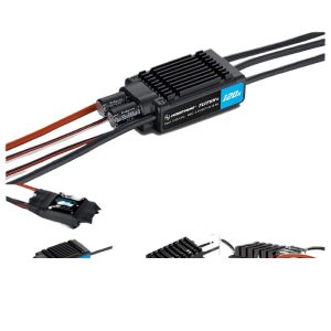 Бесколлекторный регулятор скорости Hobbywing Flyfun Feiteng V5 на 40А, 60А, 80А, 120А и 130А с обратной тягой для вентиляторов