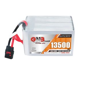 Литий-ионный аккумулятор GNB High Energy емкостью 13500 мАч, 12S, 45,6 В, 70 C для RC-вертолетов и агротехники HV
