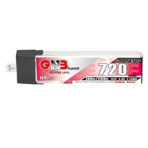GNB High Energy 720mAh 1S 3.8V 100C HV Lithium Battery for TinyHawk S II Indoor Drone