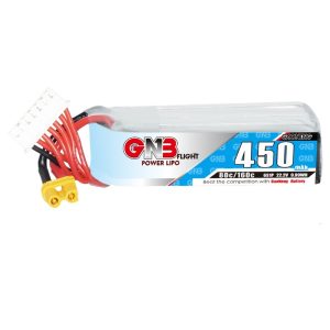 GNB 450mAh 6S 22.2V 80C Mini Four Axis FPV Drone Lipo Battery GNB4506S80AL