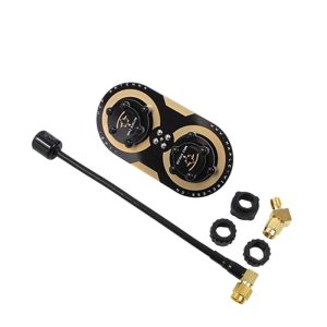 Maple Leaf Antenna Sandwich Upgraded Version 11dBi Circular Polarization FPV Goggle Receiver Antenna