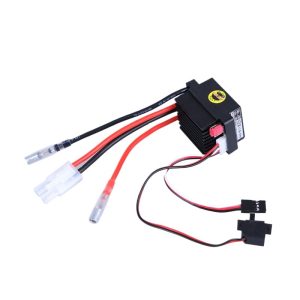Регулятор скорости HSP 320A высоковольтной версии для внедорожников HPI – водонепроницаемый, на щетках, с двусторонней защитой, совместим с аккумуляторами 3S, артикул AL 633921348164