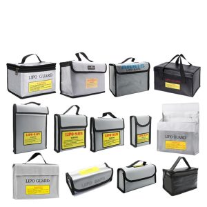 Lithium Battery Explosion Proof Bag Fireproof Portable Waterproof Flame Retardant Bag for Storing Model Aircraft